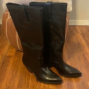 Zara western boots